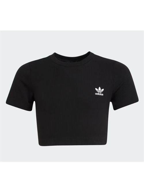 rib crop tee ADIDAS ORIGINAL | JC8439BLACK